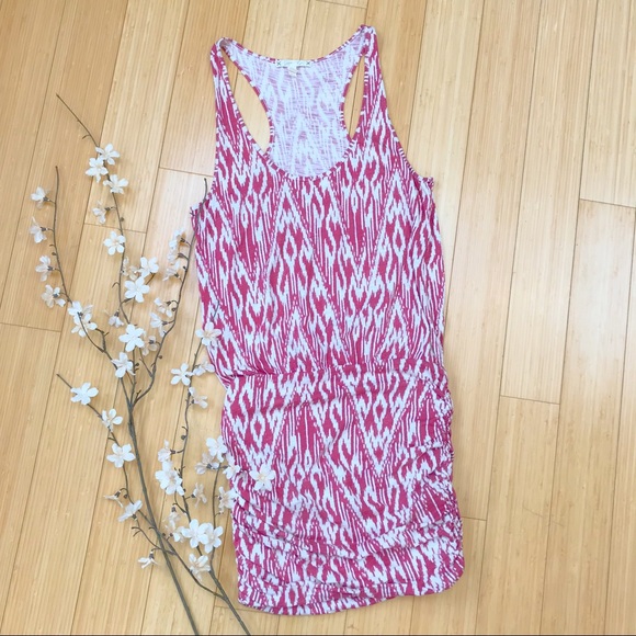 Joie Dresses & Skirts - JOIE soft ikat tank dress in pink, M.